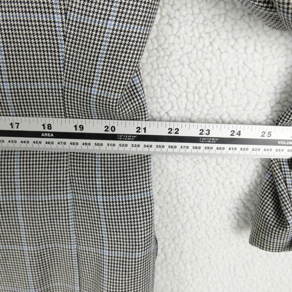 Brooks Brothers Blazer Mens 43R Black White Houndstooth Check Wool Silk - Picture 10 of 16